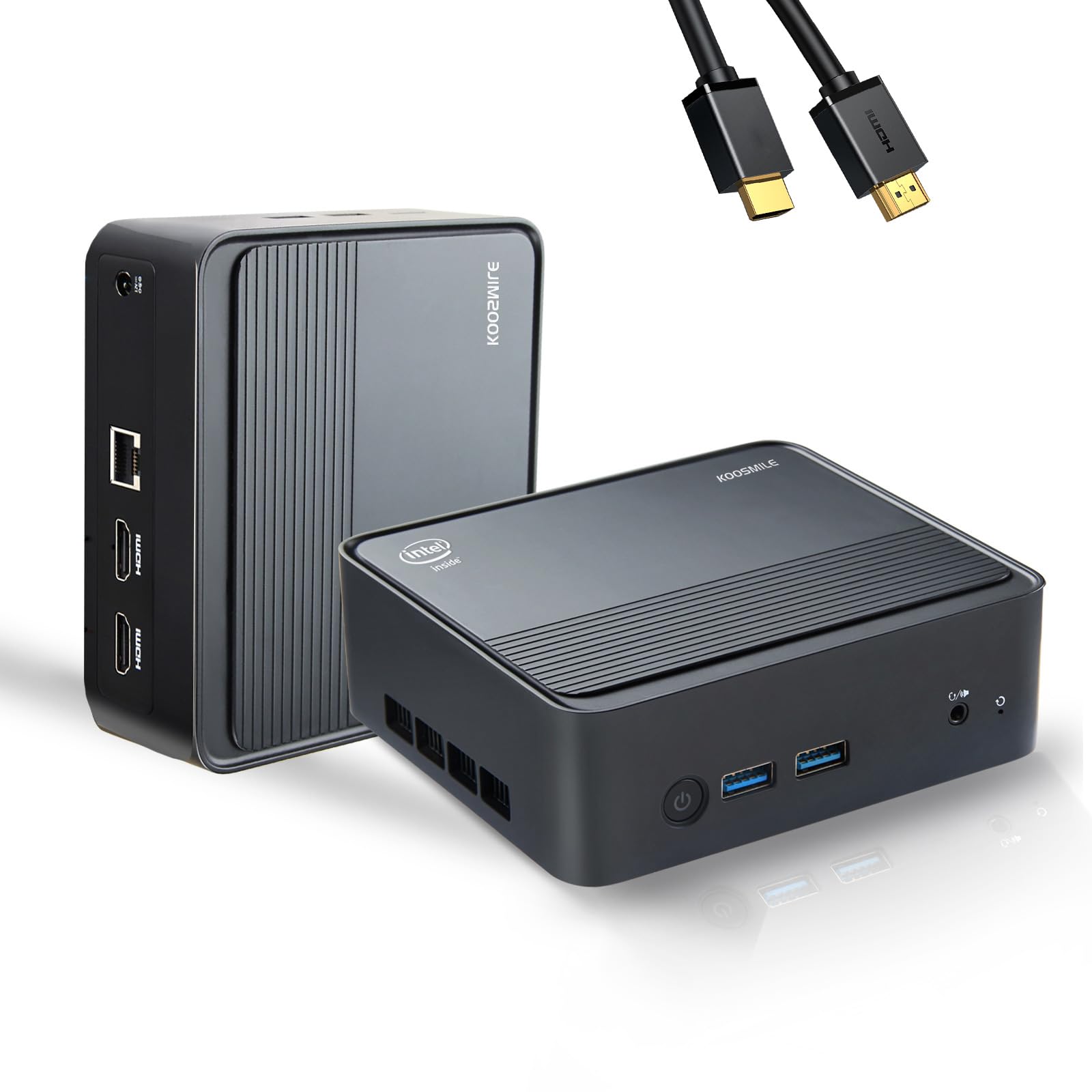 KOOSMILE Mini PC, 12th Gen i9-12900HK Mini Computers (14 Cores,20