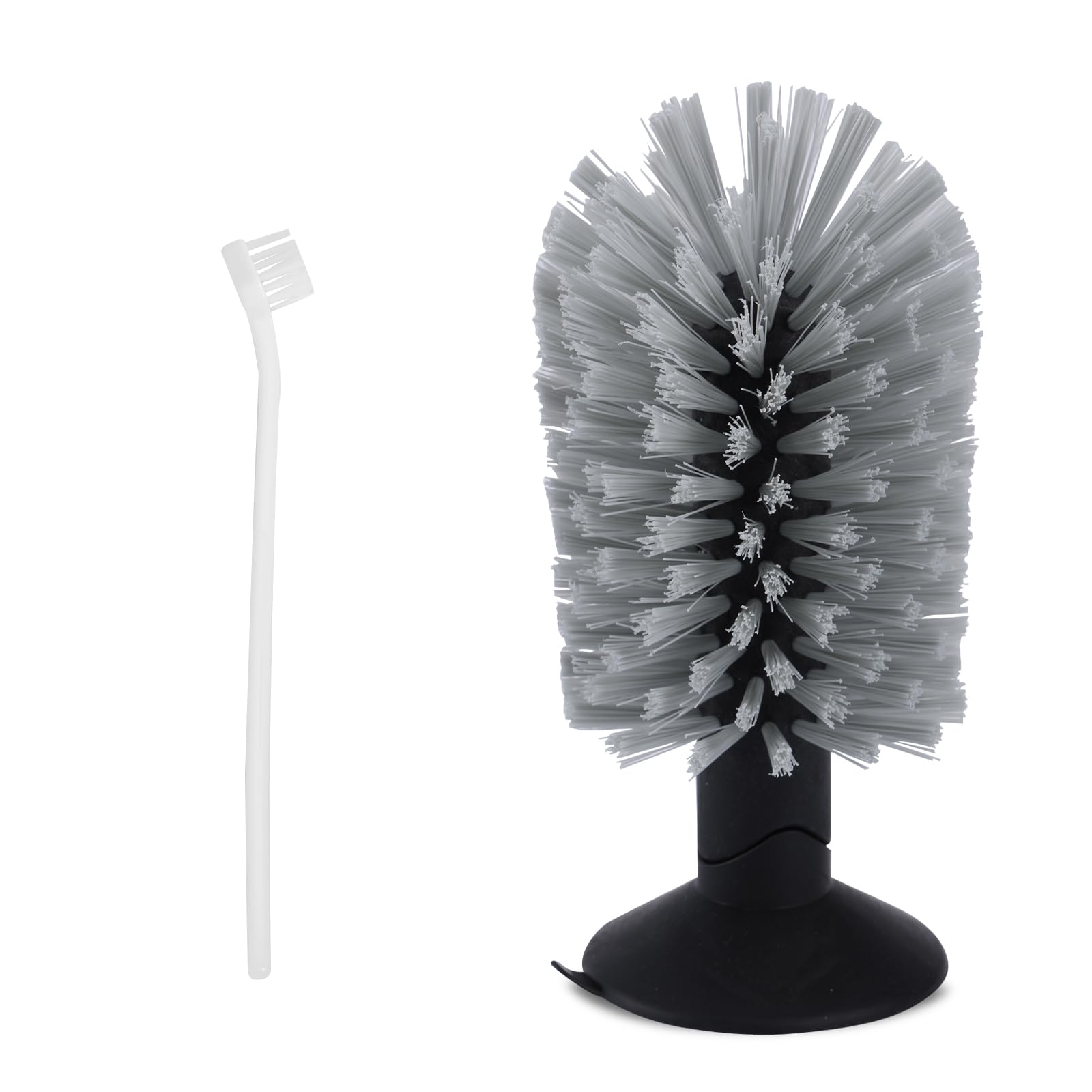 Photo 1 of 2pcs Turtle Scrub Brush, Grey Turtle Shell Cleaning Brush Tortoise Shell Exfoliate Cleaning Scratcher with Suction Cup Tortoise Tank Accessories for Aquatic Tank Supplies Toy Decor