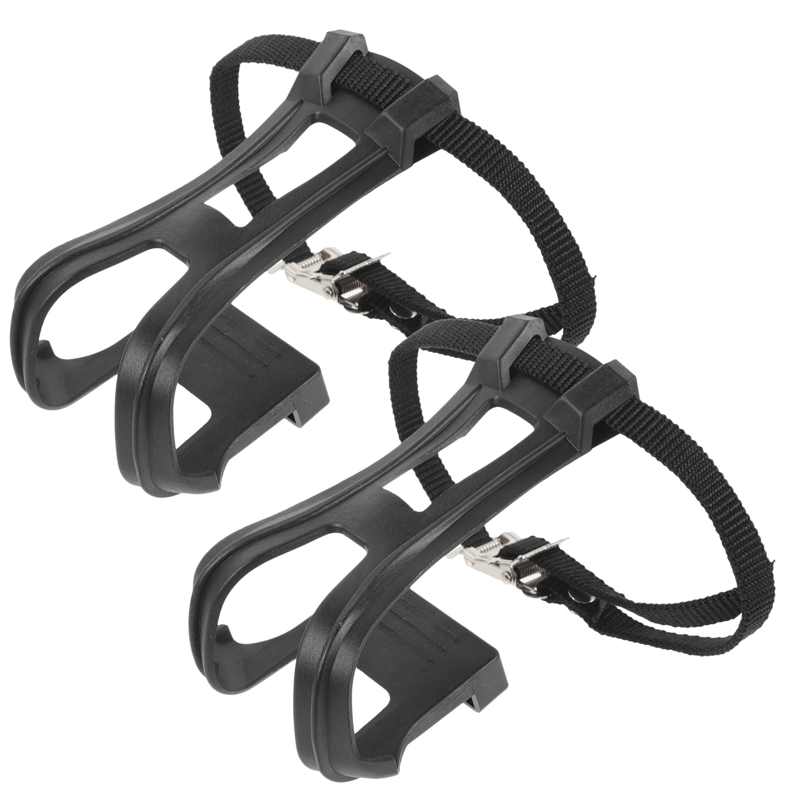VORCOOL Cycling Pedal Straps Nylon Bike Pedals1 Pair Bicycle Pedal Toe Clip Strap Belts