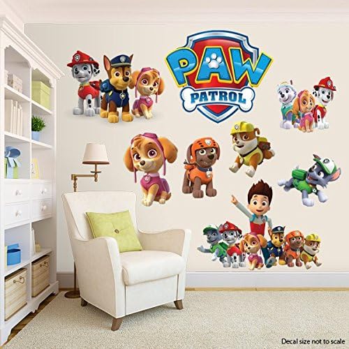 RaeSponsive Paw Patrol - Removable Wall Decal Home Decor
