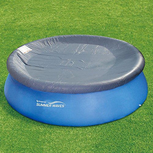 Summer Waves Poolabdeckung Ø 366 cm Abdeckplane Regenplane für Fast Set Quick Up Pool – Bild 3