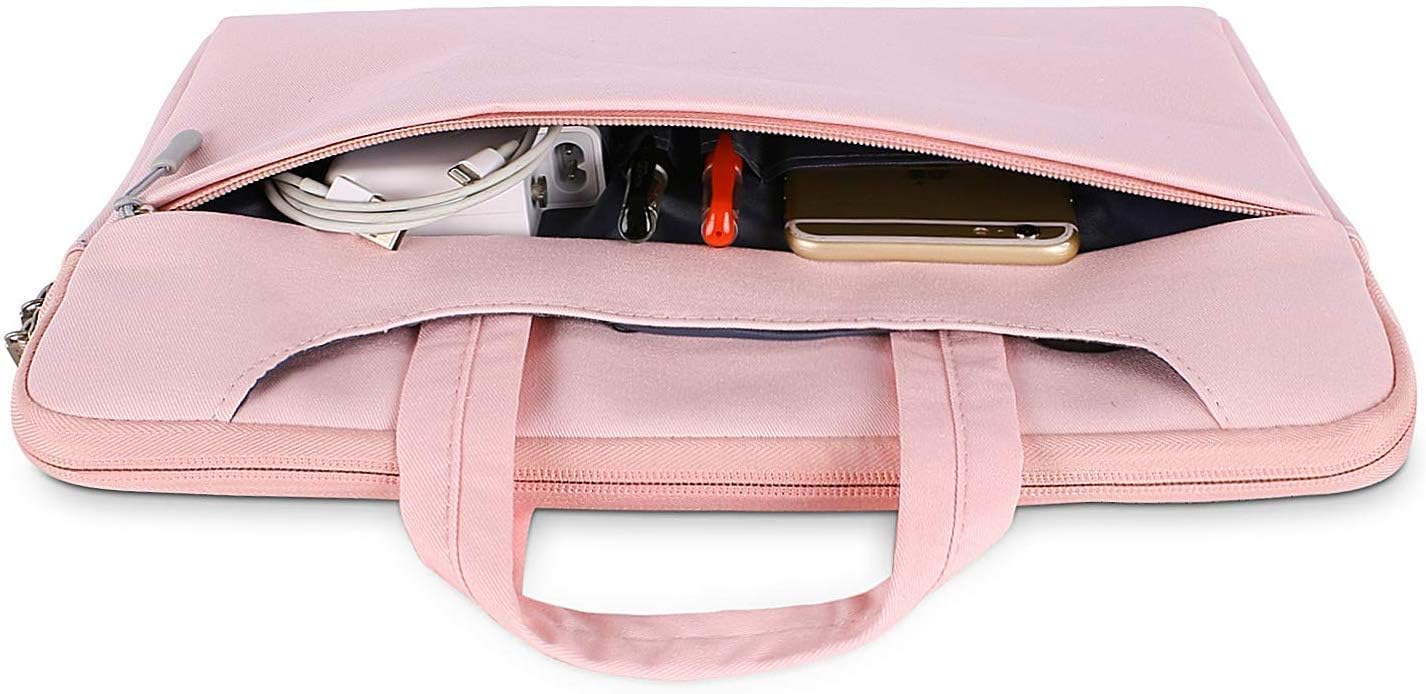 15-15.6 inch MacBook Pro 2012-2015 Notebook Computer Pink Denim Carrying Handbag Briefcase Sleeve Case Cover MOSISO Laptop Shoulder Bag Compatible with 2019 MacBook Pro 16 inch A2141
