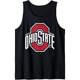 Ohio State Buckeyes Icon Logo Black Officially Licensed Tank Top