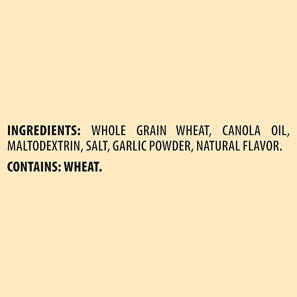 TRISCUIT ROASTED GARLIC WHOLE GRAIN WHEAT CRACKERS, LUNCH SNACKS, SNACK CRACKERS, 8.5 OZ