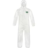 Lakeland Industries CTL428V-3X MicroMax NS Coverall, 3X-Large, White