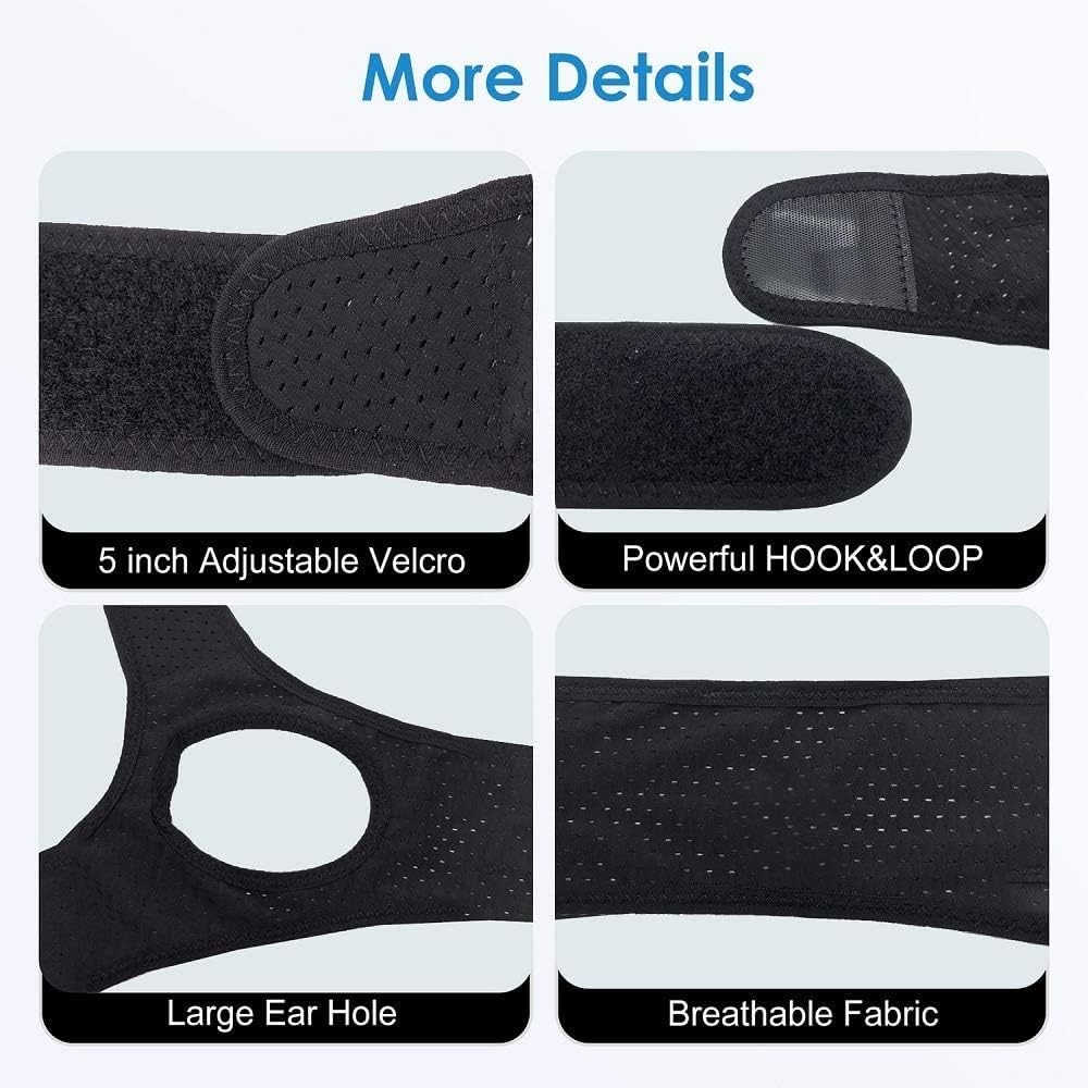 Anti Snoring Chin Strap for Snoring Solution, Vosaro Newest Chin Strap for Men Women, Adjustable and Breathable Stop Snoring Device for Snorers of All Ages, Snoring Sleep Aid: Health & Personal Care
