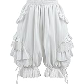 FCCAM Bloomer Shorts for Women Under Dress Ruffle Pumpkin Pants Boy Short Panties Pantaloons