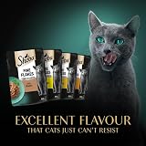 Sheba Fine Flakes in Jelly Poultry Collection 72x85g Cat Food Pouches view 9