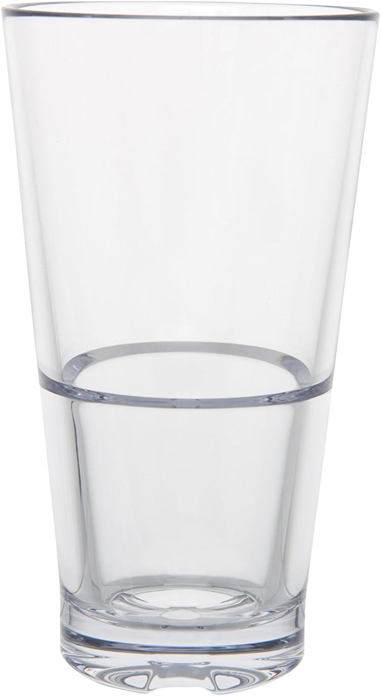 Strahl 72012 CapellaStack Highball-12oz, Polycarbonate, 12 Fluid_Ounces, Clear