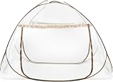 QWORK Mosquito Net for Bed 150x200x150cm Pop Up Foldable Double Door view 7