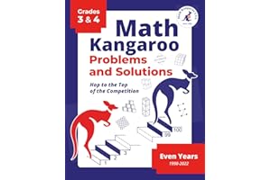 Math Kangaroo Problems and Solutions - Grades 3 & 4 - Even Years