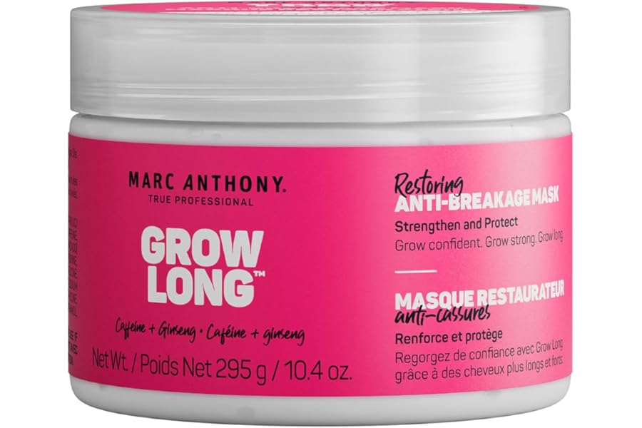 Marc Anthony Hair Mask – Repairs, Strengthens & Maintains Bonds within Hair – Eliminates Frizz, Flyaways & Reduce Breakage – Dry & Damaged Hair Professional Treatment