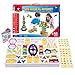SASRL Mini Magnetic Toys Building Tiles Blocks Stack Set - 158 pcs