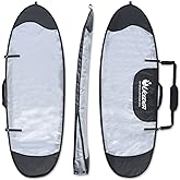 UCEDER Surfboard Cover and Surfboard Storage Bag for Outdoor Travel | 5'0",5'10",7'2'',8'0'',8'5'',9'0'',9'10" Surfboard Bag,Maximum Protection for Your Surfboard