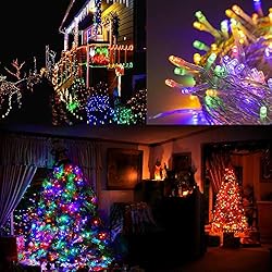 LJLNION 300 LED String Lights Outdoor Indoor, Extra