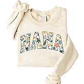 ZPL S Grandma Sweatshirts for Women Nana Graphic Long Sleeve Shirts Gigi Fall Crewneck Pullover Gift Tops