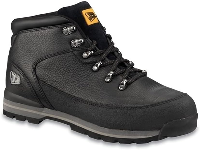 JCB 3CX Hiker Nubuck Leather Waterproof Safety Work Boots Steel Toe