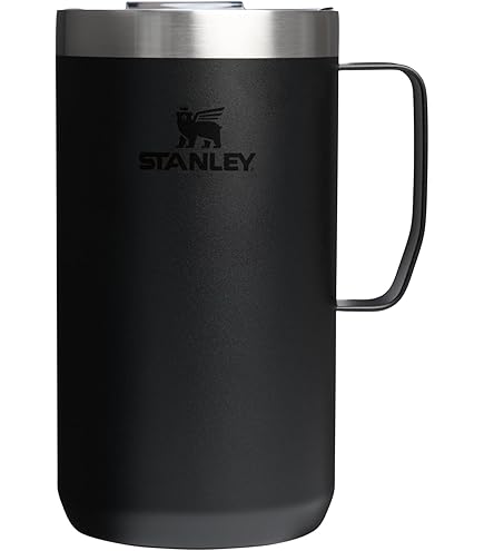 18 oz insulated coffee mug Thermos 18 oz. Guardian Vacuum-Insulated Stainless Steel Mug, Black main image 0