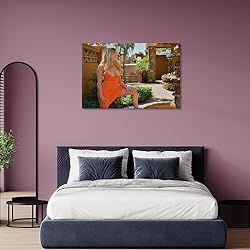 Blake Blossom (2) Sexy Poster Print Canvas Wall Art