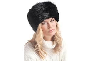 Fabulous-Furs Donna Salyers Tawny Fox Faux Fur Russian Style Hat