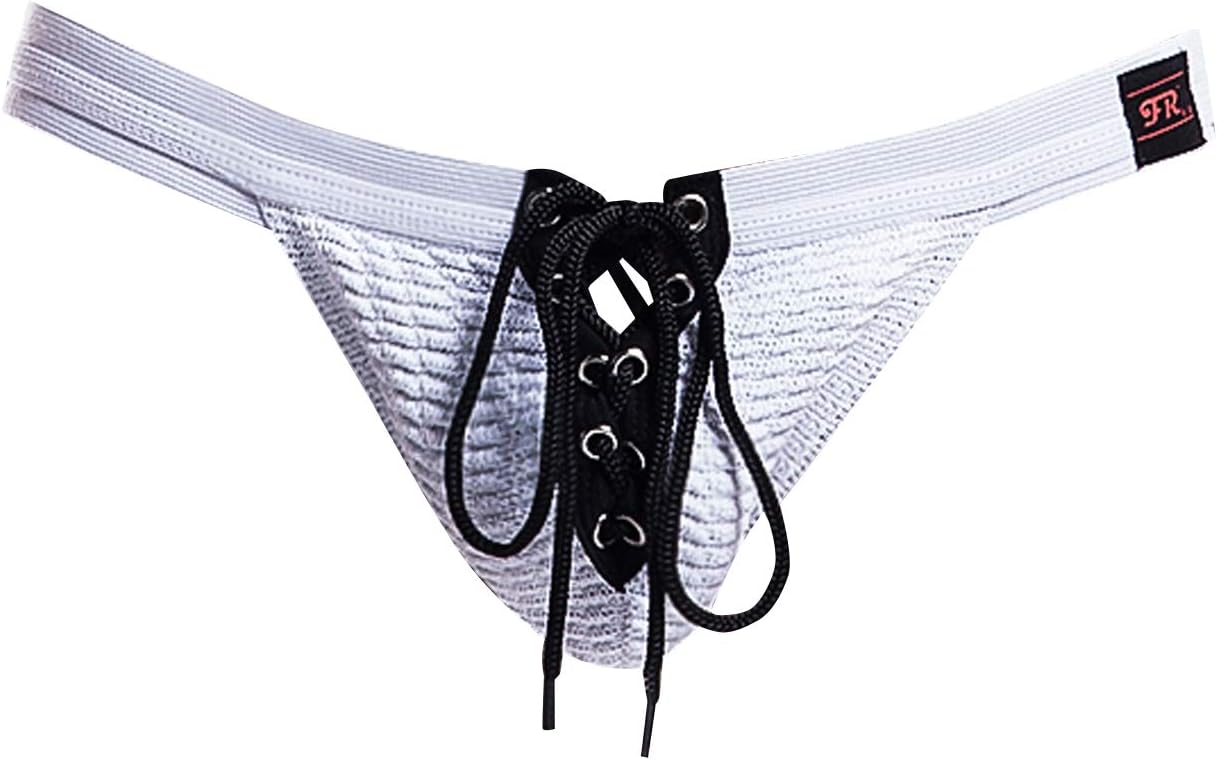 Men Briefs Underwear Jockstrap Mesh Breathable Underwear