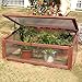 Portable Wooden Green House Cold Frame Garden Raised Plants Bed Protection