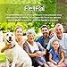 Pet Hair Remover Curry Comb by PetPäl with Massage Effect | Premium Shedding Rubber Brush | Dog & Cat Grooming | Great for Short & Medium Coats | for a Healthy, Shiny Fur