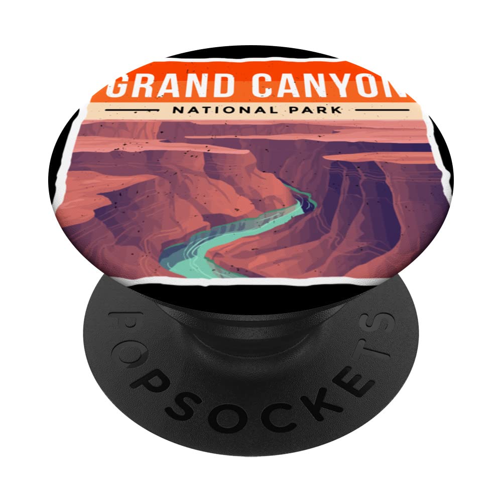 National Park Souvenir Grand Canyon Colorado Hiking Camping PopSockets Swappable PopGrip