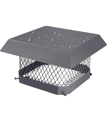 Homesaver 12 Inch HomeSaver Guardian Cap 316 Alloy 3/4 Inch Mesh