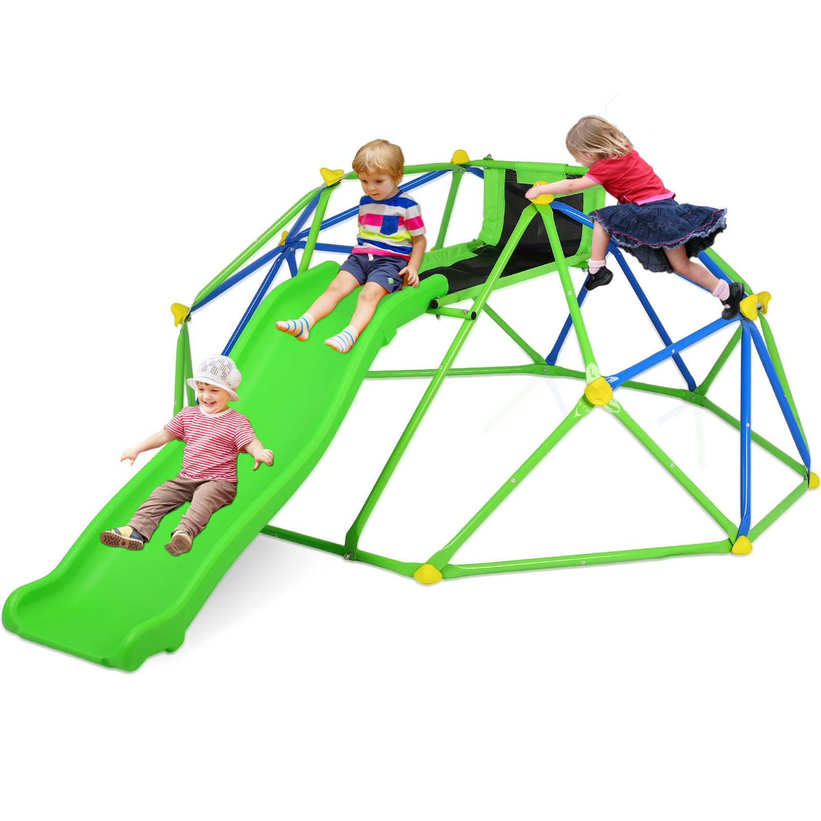 Photo 1 of ****************FACTORY SEALED**************Climbing Dome with Slide - Lifetime Climbing Dome for Kids 3-8?2 in 1 Outdoor Climbing Structures?Kids Outdoor Playground Equipment?Suitable for Outdoor/Backyard/Park?Gift for Boy & Girl