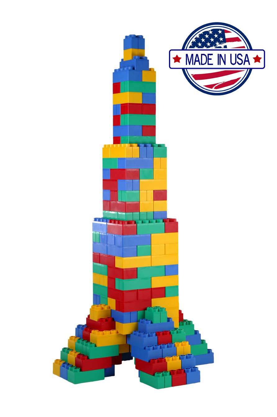 192pc Jumbo Blocks - Jumbo Set (Made in the USA)