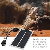 Houtokit Reptile Heating Mat 7W Adjustable Temperature Control for Terrarium view 6