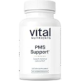 Vital Nutrients PMS Support - Vitex Berry & Passionflower Extract for Premenstrual Support & Hormone Balance* - Vitamin B6 PMS Supplements - Gluten, Dairy, Soy Free - Non-GMO - 60 Capsules