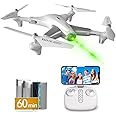 Loolinn | Drones for Kids Gift, Drone with Camera - Optical Flow Positioning Technology, 60 Minutes Long Flight Time, 3 Batteries, Stable Flight - Gift for Kids Boys Girls