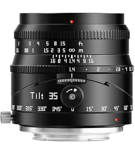 Amazon.com : 7artisans 50mm F1.4 Tilt-Shift Lens APS-C Prime Large