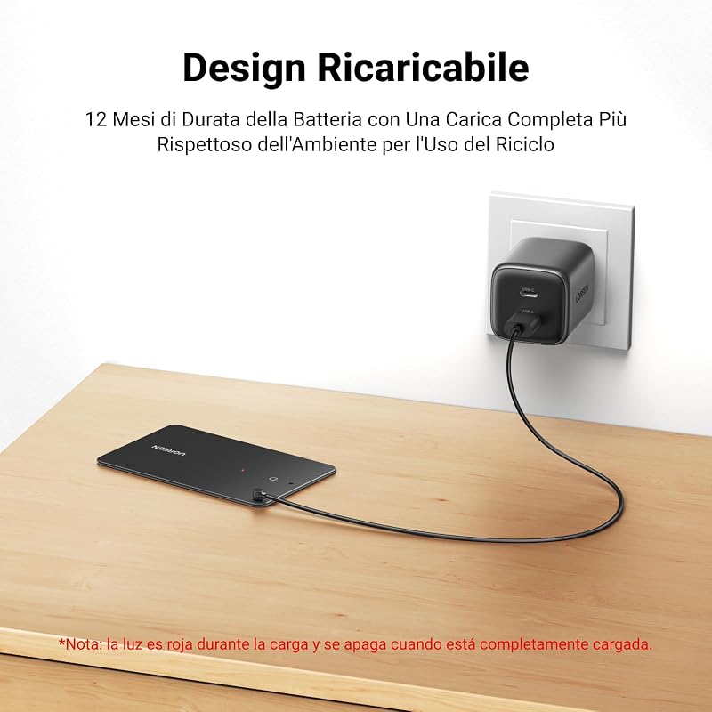 FineTrack Slim Smart Finder Locator Apenas iOS (NÃO Android) Cartão de rastreamento Bluetooth Rastreador para carteira de passaporte Saco de bagagem IP68 à prova de água — foto 8 de 8