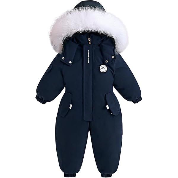 Toddler Girl's Wool Blend Winter Coat - Flare Lapel Trench With Hat, Warm Outfit