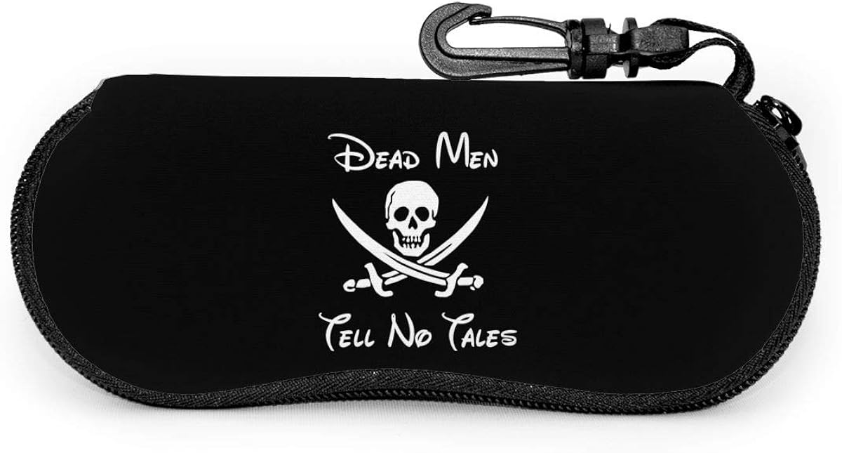 Dead Man�S Chest Flag Eyeglass Cases With Carabiner