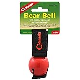 Coghlan's Magnetic Bear Bell with Silencer, Red – Outdoor Safety for Hiking, Camping, and Wildlife Protection – Noise Alert D