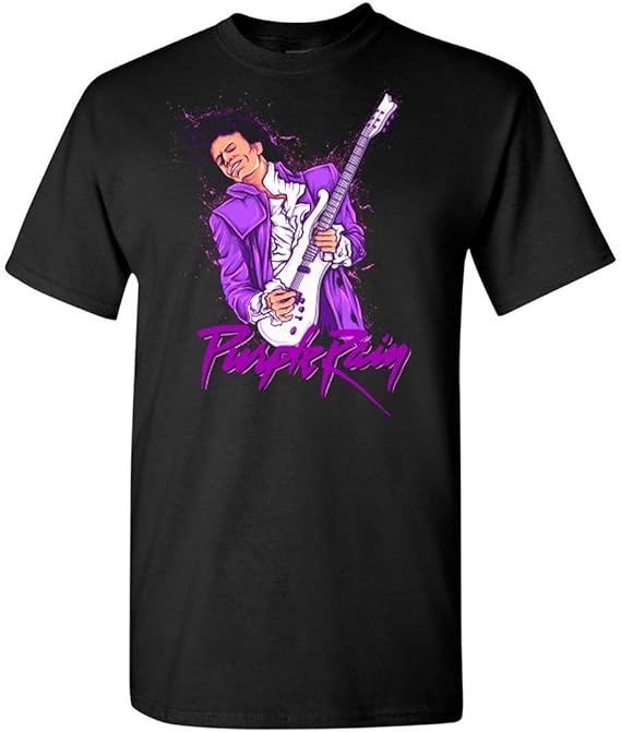 Prince Purple Rain T- Shirt: Amazon.co.uk: Clothing