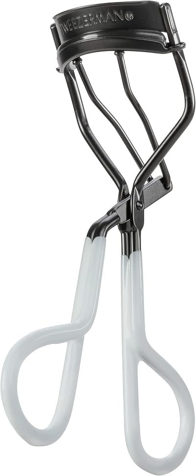 Tweezerman Onyx Great Grip Eyelash Curler with 3 Replacement Pads
