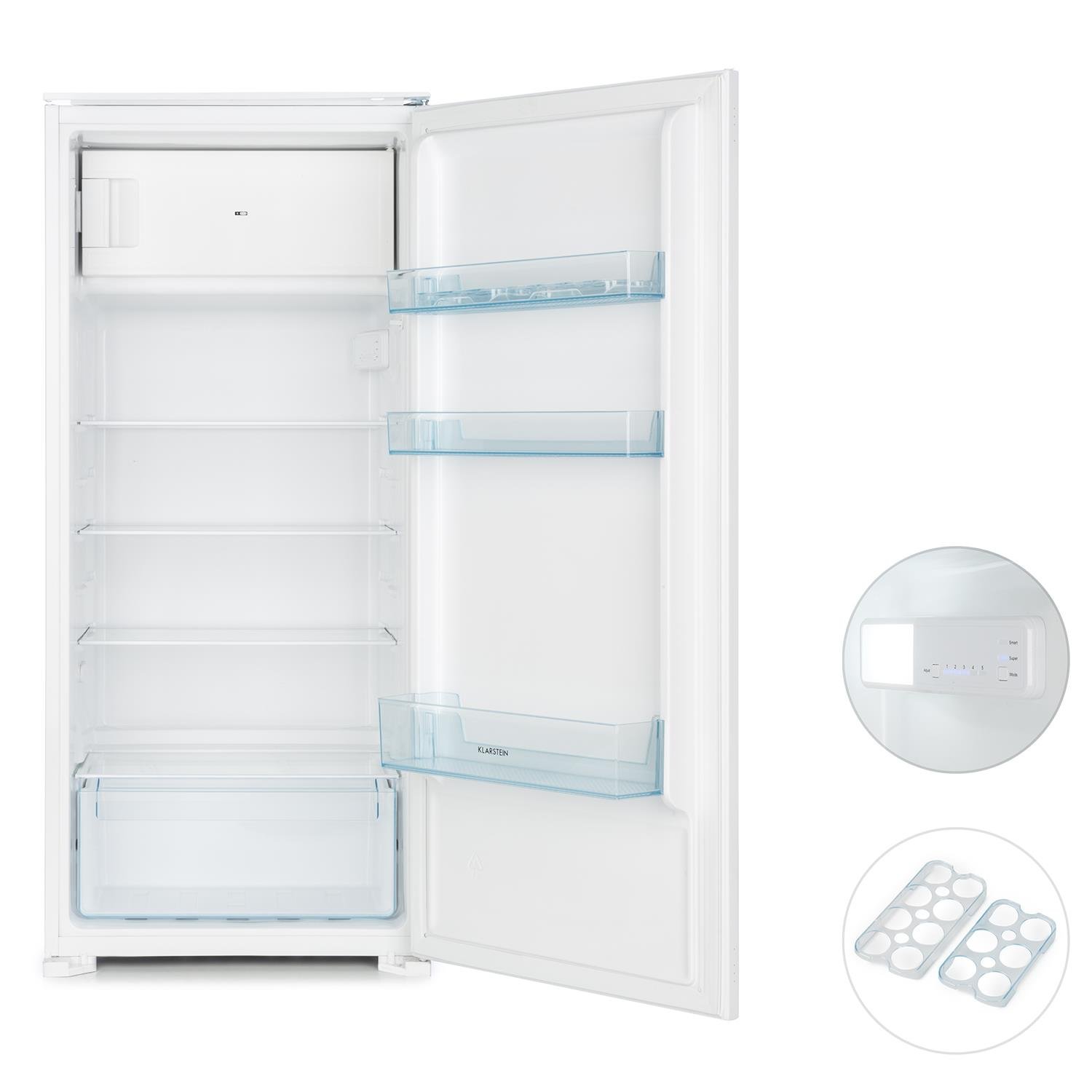 KLARSTEIN Coolzone 186 Combinación Nevera y congelador ...