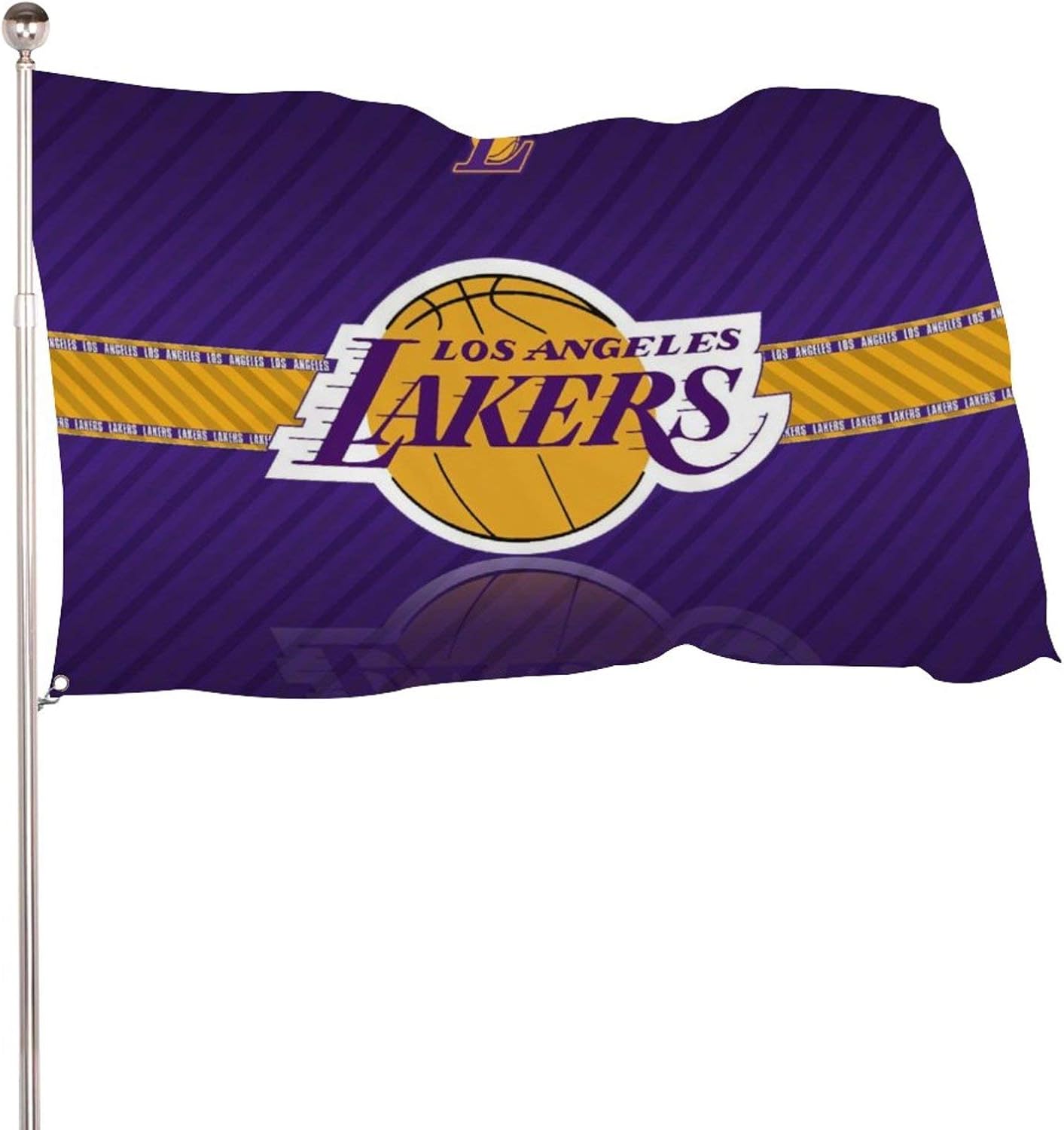 Amazon Com Oobon Laker 2020 Finals Flag 3x5ft Polyester Uv Fade Resistant Banner Flag For College Basketball Games Fraternities Parties Dorm Room Outdoor Indoor Sport Sports Outdoors