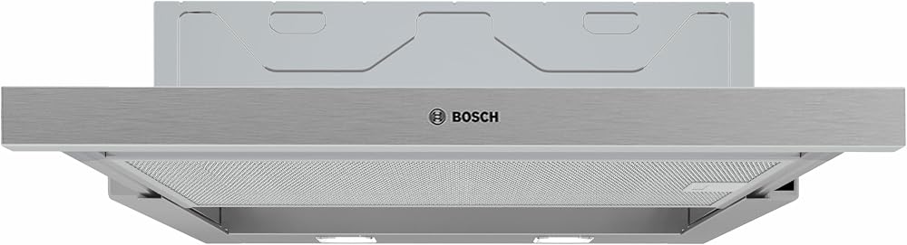 Bosch Series 2 Telescopic 60 cm Built-in Cooker Hood Silver