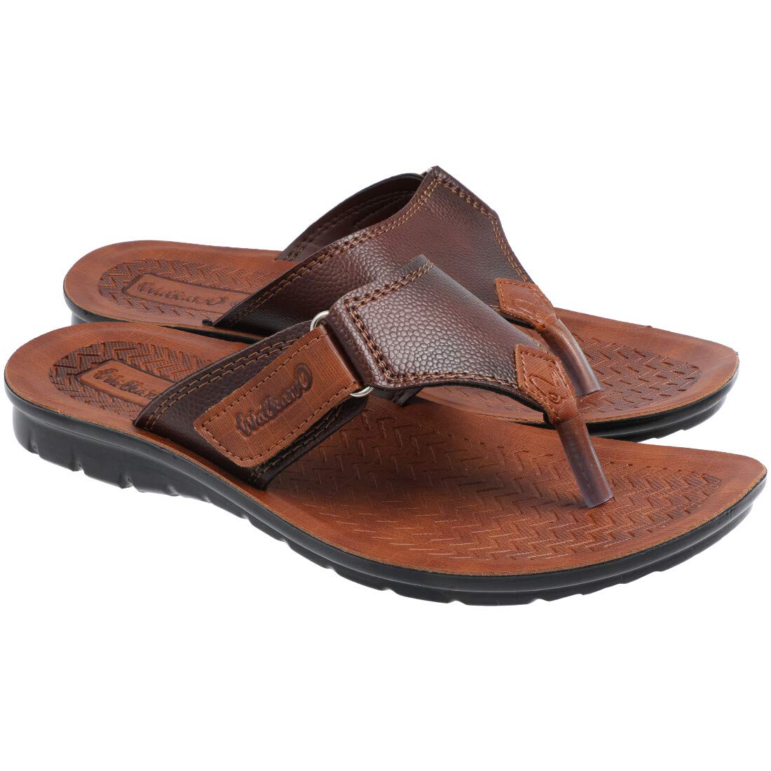 Walkaroo Men's Olive Green Slippers6 UK (36 EU) (7 US) (WG5012) Amazon.in Shoes & Handbags