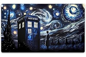 Vwcqtcg Doctor W Trading Card Game CCG Custom Playmat TCG Mat Free Bag (MTG997) (B_No Playzones + Bag)