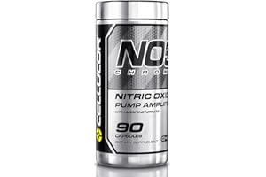 Cellucor NO3 Chrome Nitric Oxide Supplements with Arginine Nitrate for Muscle Pump & Blood Flow, 90 Capsules, G4