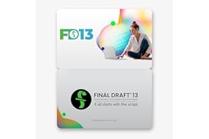 FINAL DRAFT 13 - Professional Screenwriting Software For Screenwriters With Industry Standard Formatting and Writing Project 