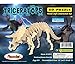 Puzzled Triceratops 3D Natural Wood Puzzle