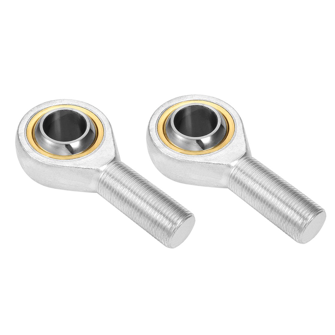 sourcingmap SA5T/K Self Lubricating Male Right Hand Rod End Ball Bearing 2pcs